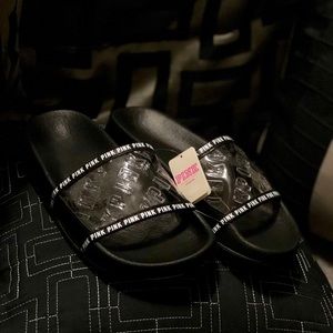 ✨💋🥿 Victoria Secret “PINK” Sliders/Sandals🥿💋✨